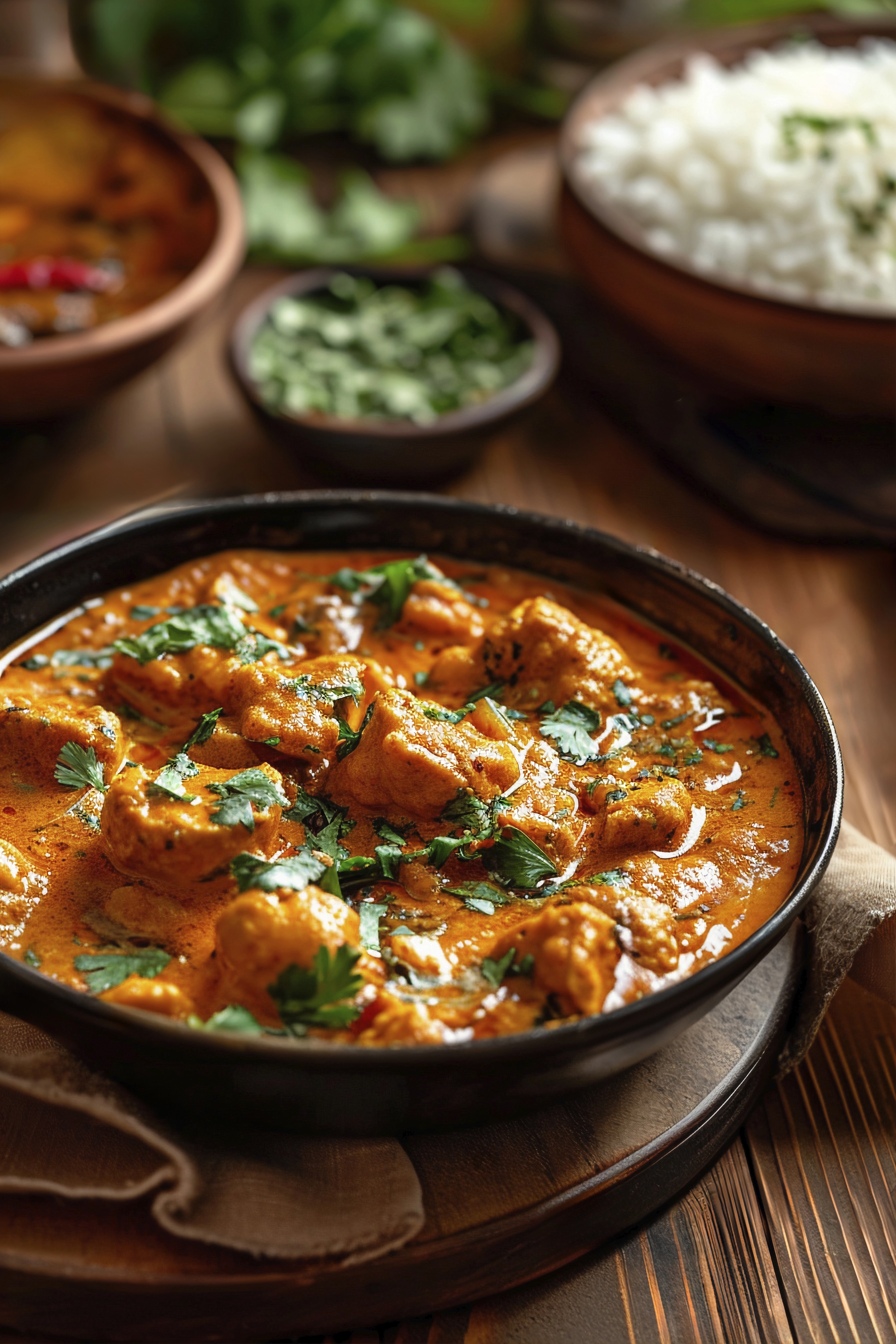 Delicious Chicken Tikka Masala at Y Not Indian Bar & Bistro in Edmonton, AB